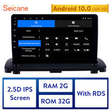 Seicane 9 "Android 10,0 автомобильный радиоприемник с навигацией GPS стерео блок плеер для 2004 2005-2014 Volvo XC90 поддержка цифрового ТВ TPMS DVR 2024 - купить недорого