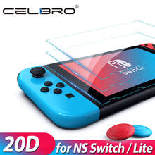 Protector de pantalla de vidrio templado para Nintendo Switch, película protectora de cristal para Nintendo Switch, accesorios para NS 2024 - compra barato