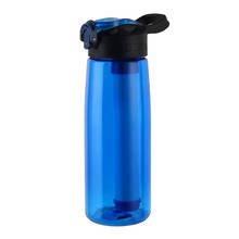 Туристический практичный очиститель для спорта на открытом воздухе, Подарочная бутылка для питьевой воды, кемпинг с интегрированным фильтром, портативный походный 2024 - купить недорого