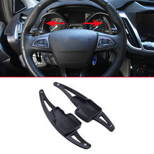 For Ford Focus Kuga Escape EcoSport Aluminum Steering Wheel Gear Shift Paddle Extension Accessories Black 2024 - buy cheap