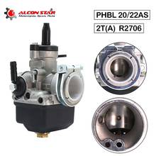 Alconstar-  Universal Racing Carburetor PHBL 20AS PHBL 22AS R2706/R2707 20mm/22mm 2 Stroke 50-250cc Dellorto Carb  Carburetor 2024 - buy cheap