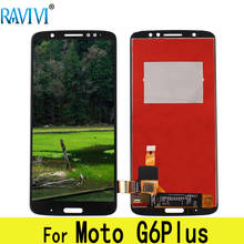 Pantalla LCD para Motorola Moto G6 PLus Xt1926, montaje de digitalizador, repuesto para Motorola G6 PLUS 2024 - compra barato
