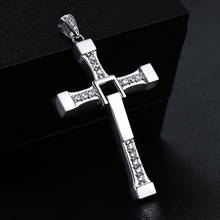 Beier 316L Stainless Steel Women/men pendant necklace New Crystal Cross Pendant Jewelry LLBP8-087P 2024 - buy cheap