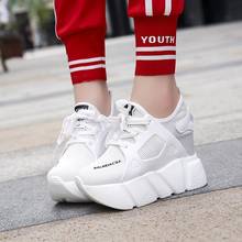 Muffin thick-soled Super High With 13cm Personality Korean Casual Women Shoes Nice New Mesh Breathable Women Shoes 2024 - buy cheap