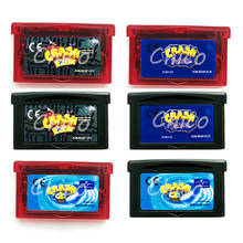 Crash Bandicoot-tarjeta de cartucho de memoria para consola de videojuegos de 32 bits, accesorios para la UE, 2 n-tranced XS Fusion 2024 - compra barato