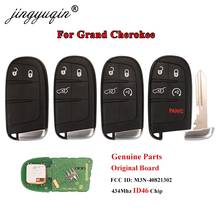 jingyuqin Genuine Parts 2/3/4/5BT Smart Remote Key Fob For Jeep Grand Cherokee M3N40821302 433MHz ID46 Chip Original Keyless 2024 - buy cheap