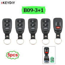 5 pçs/lote B09-3 + 1 universal série b 3 + 1 botões de controle remoto para kd200/kd900/urg200/mini kd/KD-X2 gerar novas chaves de controle remoto 2024 - compre barato