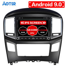 Aotsr Android 9,0 GPS navegación coche reproductor de DVD para Hyundai H1 Grand 2016-2018 coche sistema multimedia cabeza de coche unidad reproductor de radio 2024 - compra barato