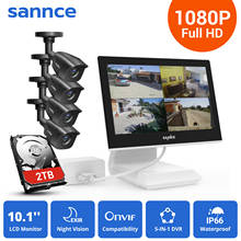 Беспроводная IP-камера видеонаблюдения SANNCE, 1080P, Full HD, 720 МП, Wi-Fi 2024 - купить недорого