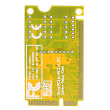 Mini testador de analisador de pc 3 em 1, combo para debug em cartão de diagnóstico de pc pci-e lpc 2024 - compre barato