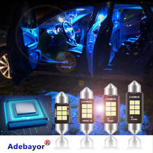 500 x festoon 31mm 36mm 39mm 41mm c5w 6 smd 3030 led interior do carro luz cúpula habitação lâmpada de leitura lâmpada placa de licença branco 2024 - compre barato