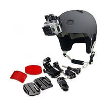 9 in 1 Helmet Front Side Quick Clip Mount Kit for GoPro Hero 6 5 4 3 2 Session 2024 - buy cheap