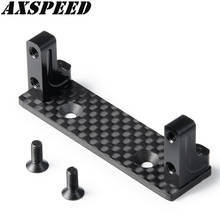 AXSPEED-Soporte de Servo de aluminio, soporte de fibra de carbono para Servo fijo para SCX10-AXI03004 Axial, piezas de actualización de Capra, 1/10 2024 - compra barato