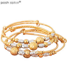 Pulseiras indianas de ouro e prata, braceletes africanos etíopes para mulheres, duas cores, bracelete dubai, joias para casamento, presente 2024 - compre barato