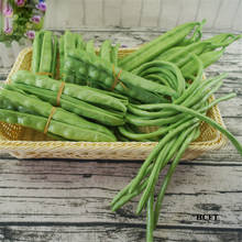 fake artificial vegetables dining room hall hotel restaurant store shop decoration carob lentils long string green bean peas 2024 - buy cheap