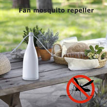 Ventilador de mosca portátil eletrônico automático mosquito insetos repelente comida protetor controle pragas lâmina inseto rejeitar comida protetor 2024 - compre barato