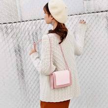 Женская новая модная плюшевая сумка 2020, леопардовая сумка через плечо, маленькая квадратная сумка, мини сумка, модная сумка, сумки на плечо # G2 2024 - купить недорого