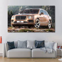 Carteles de supercoche Bentley Bentayga, imagen artística de lujo para pared de coche, lienzos impresiones HD, pintura para decoración del hogar para sala de estar 2024 - compra barato