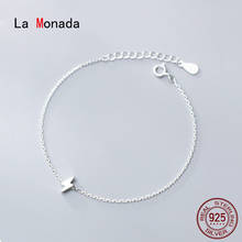 Женский дизайнерский серебряный браслет La Monada, браслеты из стерлингового серебра 925 пробы с молнией, аксессуары для женщин 2024 - купить недорого