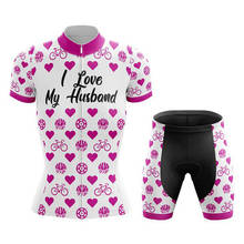 SPTGRVO Lairschdan-Conjunto de ropa de ciclismo para mujer, Conjunto de jersey de ciclismo para mujer, traje de bicicleta de montaña, ropa de ciclismo, color rosa, 2020 2024 - compra barato