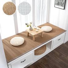 Almofada de colchão poduszki na seat ziska decorativa, colchon tatami, decoração de casa, varanda, decoração de fundo, tapete de peitoril de janela 2024 - compre barato