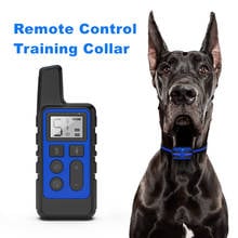Collar de entrenamiento para perros, dispositivo de descarga eléctrica LCD, antiladridos, recargable a distancia, para perros pequeños y grandes, nuevo 2024 - compra barato