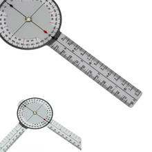 10pcs/lot 200mm 8inch Goniometer plastic protractor Angle ruler Medical promotion ruler 2024 - buy cheap