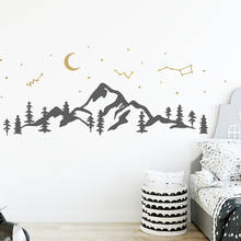 Personality Constellation Gable Wall Sticker Living Room Sofa Wall Decoration Bedroom Furniture Decals Self Adhesive Wallpaper 2024 - buy cheap