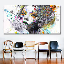Beautiful Flower Girl Canvas Painting Modern Posters and Prints Quadros Wall Art Picture for Living Room Home Decor Cuadros 2024 - buy cheap