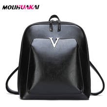 Bagpack Leather Zipper Black Backpack Women Back Pack School Bags for Teenage Girls 2019 Travel Backpack Mochila Feminina Sac 2024 - buy cheap