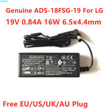 Adaptador de conmutación de ADS-18FSG-19 original, accesorio para LG 19M38A 19M38D 19M38H 22MK430H LCAP36 LCAP42, 19V, 0.84A, 16W, cargador de fuente de alimentación 2024 - compra barato