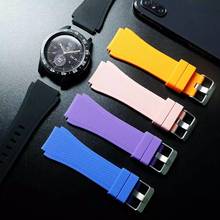 Correa de silicona para reloj Samsung Galaxy 3, Correa deportiva de 20mm, 22mm, 46mm, 42mm, Active 2, Wei Gear S3 Frontier Amazfit 2024 - compra barato