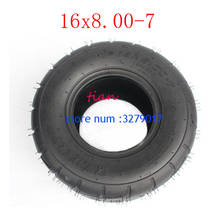 2PCS 16x8.00-7 tubeless tyre for Beach car 16X8-7 ATV Go-kart wear-resistant road vacuum tire four-wheel ATV tire 2024 - buy cheap