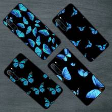 Funda de teléfono con dibujos de mariposa azul para Huawei Mate 9, 10, 20 Pro lite, 20x, nova 3e, P10 plus, P20 Pro, honor 10 lite 2024 - compra barato
