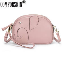 COMFORSKIN Elephant Shape Women Day Clutches New Arrivals Genuine Leather Lady Messenger Bag Dropshipping сумка женская 2020 2024 - buy cheap