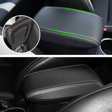 Car Microfiber Leather Center Console Armrest Box Cover Protective Trim For Toyota Corolla 2014 2015 2016 2017 2024 - buy cheap