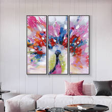 Abstract Animal Painting 100% Hand Painted Oil Painting On Canvas Decorative Wall Art Unframed For Living Room Home Decoration 2024 - buy cheap