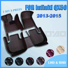 Car floor mats for Infiniti QX50 2013 2014 2015 Custom auto foot Pads automobile carpet cover 2024 - buy cheap