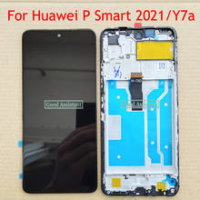 Pantalla LCD Original de 6,67 "para Huawei P Smart 2021, montaje de digitalizador con pantalla táctil, repuesto con marco para Huawei Y7a 2024 - compra barato