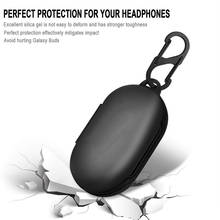 Capa de silicone com mosquetão, capa protetora para samsung galaxy buds plus 2020 2024 - compre barato