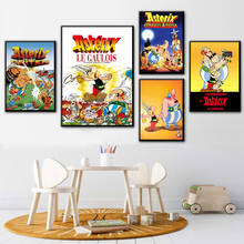 Asterix Poster France Classic Comic Wall Art Hight Quality Canvas Painting Home Decor For Children's Room 2024 - buy cheap