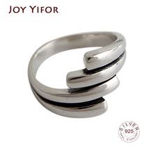 Minimalist 925 Sterling Silver Unique Snake Rings For Women Couples Engagement Jewelry New Fashion Accessories Gift 2024 - buy cheap