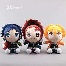 20 cm Anime Demon Slayer Plush Toys Tomioka Giyu Kamado Tanjirou Agatsuma Zenitsu Figure Soft Stuffed Doll Women Kids Gift 2024 - buy cheap