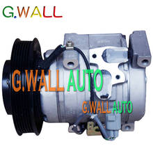 10S15C AC Compressor For Car Hino Truck Excavator 24V 6 Grooves 447220-5543 247300-2550 2024 - buy cheap