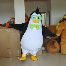 The Penguins of Madagascar Penguin Mascot Costume Cosplay Fancy Dress Adult Size Cartoon Character Mascot Costume for Halloween 2024 - buy cheap