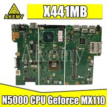Akemy For Asus X441 X441M X441MB Laotop Mainboard X441MB Motherboard with N5000 CPU Geforce Geforce MX110 2024 - купить недорого