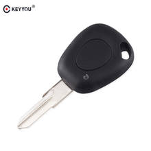 Keyyou-capa de botão para chave remota, para renault clio megane laguna, peça de reposição, para chaves de carro 2024 - compre barato