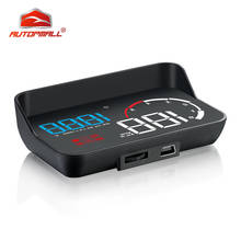 Newest Hud Car Obd2 Computer Head Up Display Obd Hud Digital Speedometer Windshield Projector ObdII Rpm Fatigue Driving Km/H Mph 2024 - buy cheap