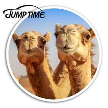 Прыгать время забавные верблюда виниловые Стикеры s Desert Египет Стикеры ноутбук Чемодан автомобиля Assessoires наклейки окна автомобиля Обёрточная бумага "сделай сам" 2024 - купить недорого