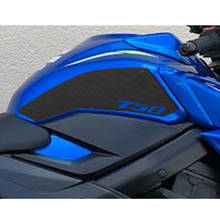 For SUZUKI  GSX S 750 GSX S750 2017-2019 Motorcycle Tank Traction Pad Side Gas Knee Grip Protector Anti slip sticker 2024 - buy cheap